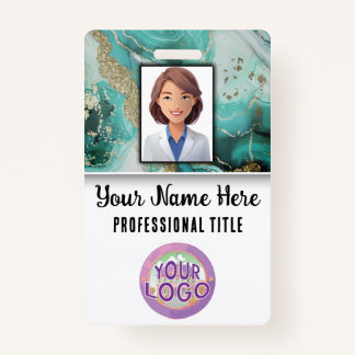 Medical Staff Name Title Logo Nurse Doctor Ausweis