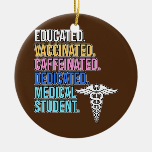 Medical Student Med School Keramik Ornament (Vorne)