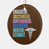 Medical Student Med School Keramik Ornament (Links)