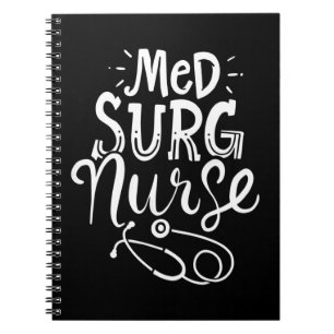 Medical Surgical Nurse Med Surg Notizblock