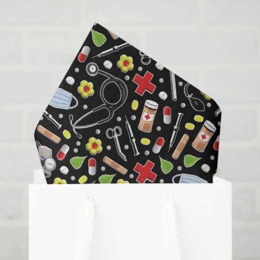 Medical Themed Gift Seidenpapier (Geschenktüte)