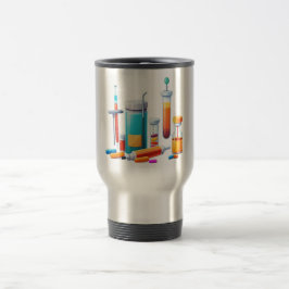 Medical Tools Cartoon Mug Reisebecher