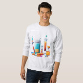 Medical Tools Cartoon Sweatshirt (Vorne ganz)