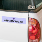Medicare für ALLE Autoaufkleber (Auf Lkw)