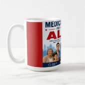Medicare für Alle Kaffeetasse (Links)