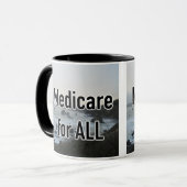 Medicare für alle tasse (Vorderseite Links)