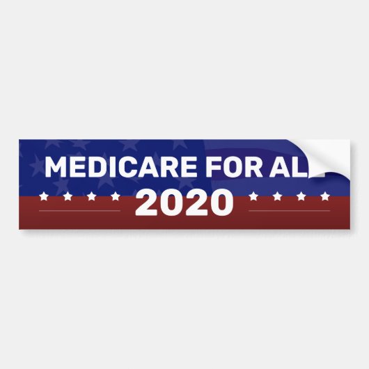 MEDICARE FÜR ALLES 2020 AUTOAUFKLEBER (Vorne)