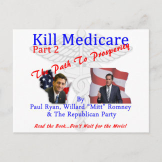 Medicare Teil 2 Postkarte