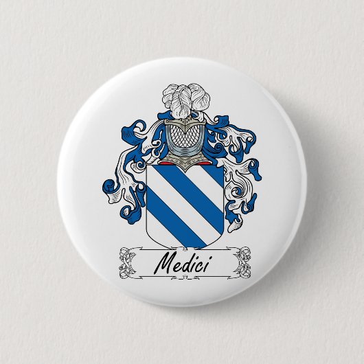 Medici Familienwappen Button (Vorderseite)