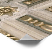 Medici Wappen, aus dem Teil der Kirche Poster (Ecke)