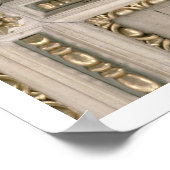 Medici Wappen, aus dem Teil der Kirche Poster (Ecke)