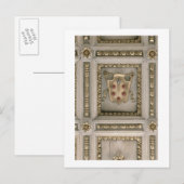 Medici Wappen, aus dem Teil der Kirche Postkarte (Vorne/Hinten)