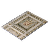 Medici Wappen, vom Laibung der Kirche Notizblock (Linke Seite)