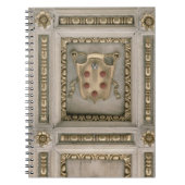 Medici Wappen, vom Laibung der Kirche Notizblock (Vorderseite)