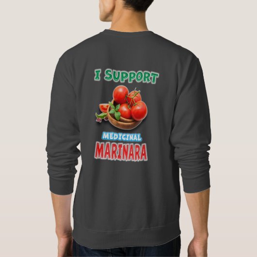 Medicinal Marinara Sweatshirt (Rückseite)