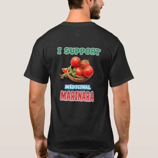 Medicinal Marinara T-Shirt (Rückseite)