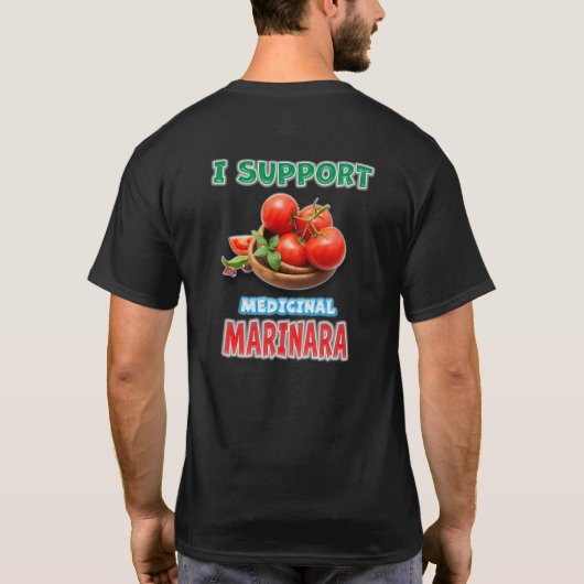 Medicinal Marinara T-Shirt (Rückseite)