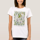 Medicinal Plants & Flowers by Adolphe Millot T-Shirt (Vorderseite)