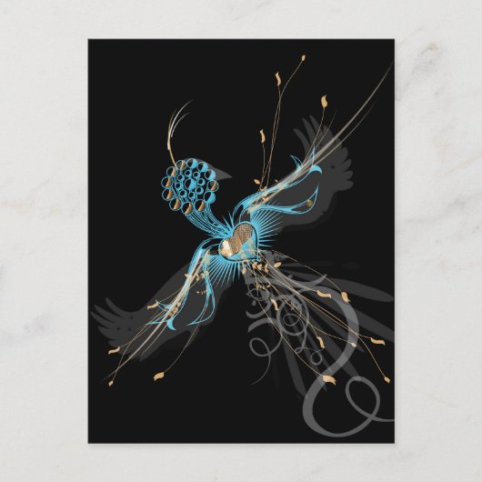 Medicine Bird Postkarte (Vorderseite)