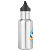 Medicine Bow Mountains Colorado Wyoming Edelstahlflasche (Links)