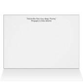 Medicine Bow Peak Grußkarte (Innenansicht Horizontal (Oben))