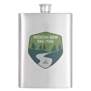Medicine Bow Rail Trail Flachmann