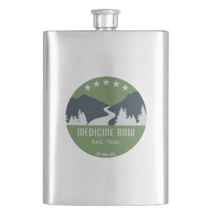 Medicine Bow Rail Trail Flachmann