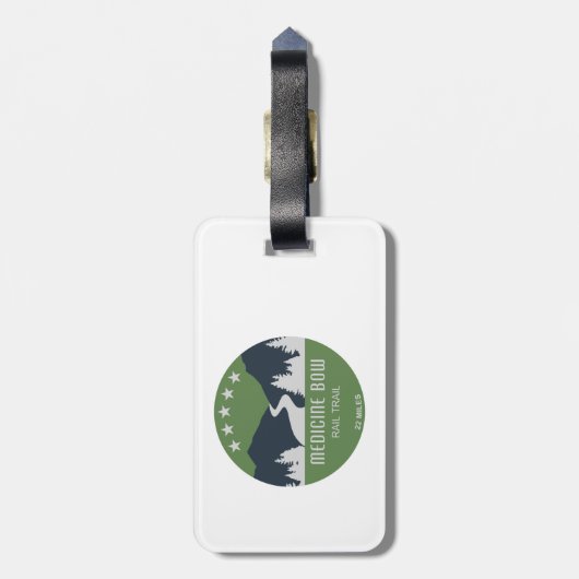 Medicine Bow Rail Trail Gepäckanhänger (Rückseite vertikal)