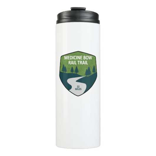 Medicine Bow Rail Trail Thermosbecher (Vorderseite)