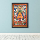 Medicine Buddha Leinwanddruck (Insitu (Holzboden))