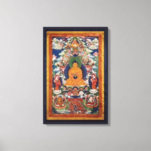 Medicine Buddha Leinwanddruck (Vorderseite)