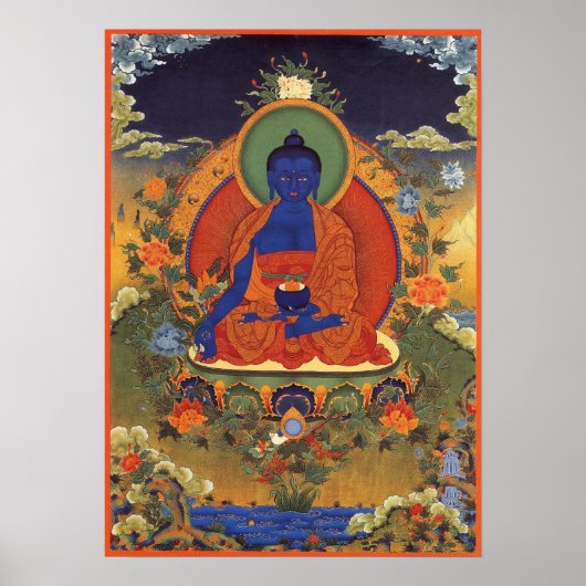 Medicine Buddha Poster (Vorne)