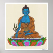 Medicine Buddha Poster (Vorne)
