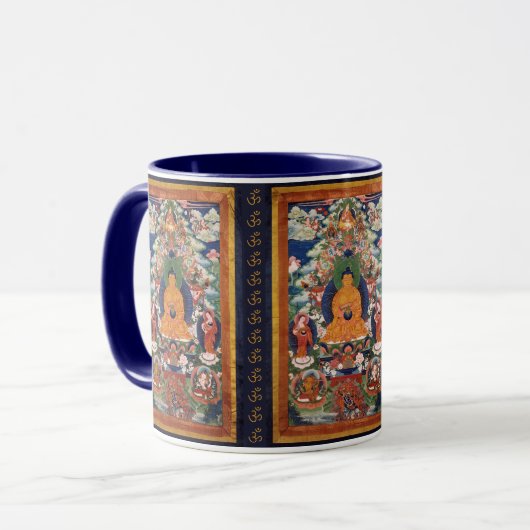 Medicine Buddha Tasse (Vorderseite Links)