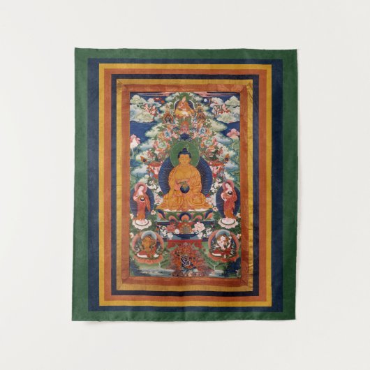 Medicine Buddha Wandteppich (Vorderseite)