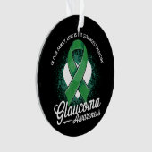 Medicine Glaucoma Awareness Ornament (Vorderseite)