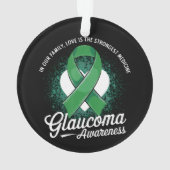Medicine Glaucoma Awareness Ornament (Rückseite)