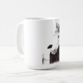 Medicine Hat Paint Horse Tasse (Vorderseite Links)