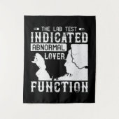 Medicine - Labrador - Test zeigt anomale Überleben Wandteppich (Vorderseite)