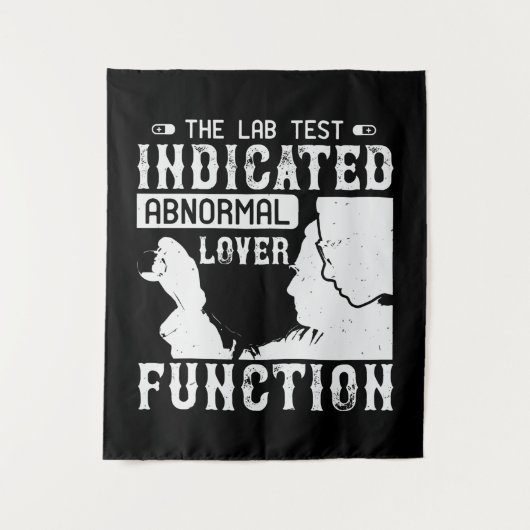 Medicine - Labrador - Test zeigt anomale Überleben Wandteppich (Vorderseite)