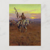 Medicine Man (1916) von Charles Marion Russell Postkarte (Vorderseite)