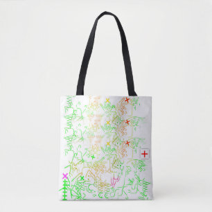 Medicine Man Jazzy Jungle Print Tasche Shopping Ba