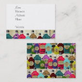 Medicine Man Magic Potion Apothekary Tonic Flasche Visitenkarte (Vorne/Hinten)