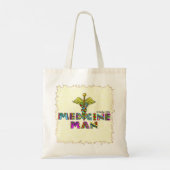 Medicine man    tote bag tragetasche (Rückseite)