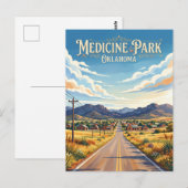 Medicine Park USA Postkarte (Vorne/Hinten)