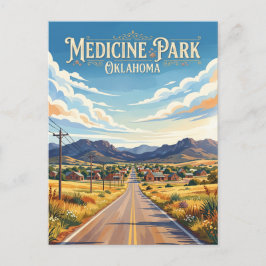 Medicine Park USA Postkarte