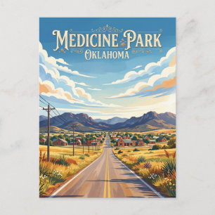 Medicine Park USA Postkarte
