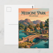 Medicine Park USA Postkarte (Vorne/Hinten)