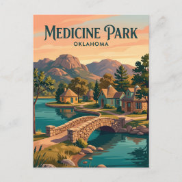 Medicine Park USA Postkarte