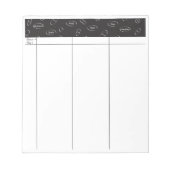 Medicine Tracker Notizblock (Vorderseite)